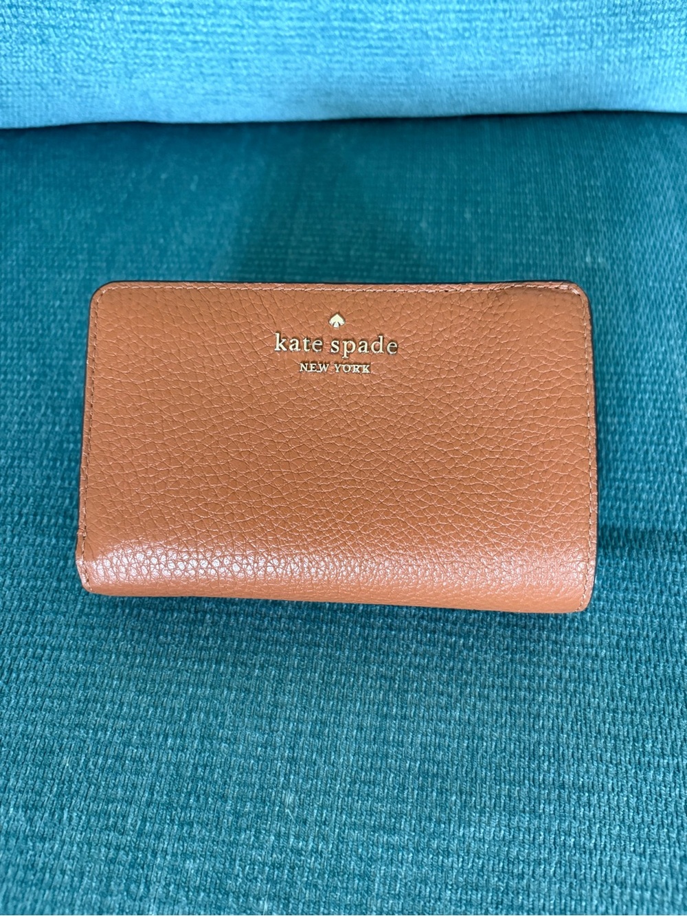 Kate Spade Staci Medium Compact Bifold Wallet Orange